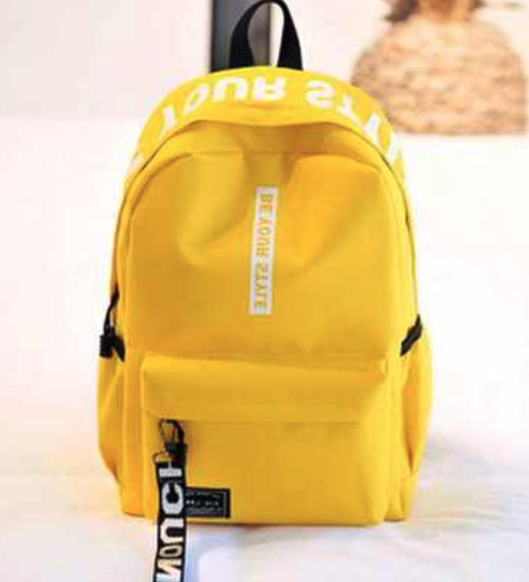 KW80961 Casual Travel Bag Yellow White